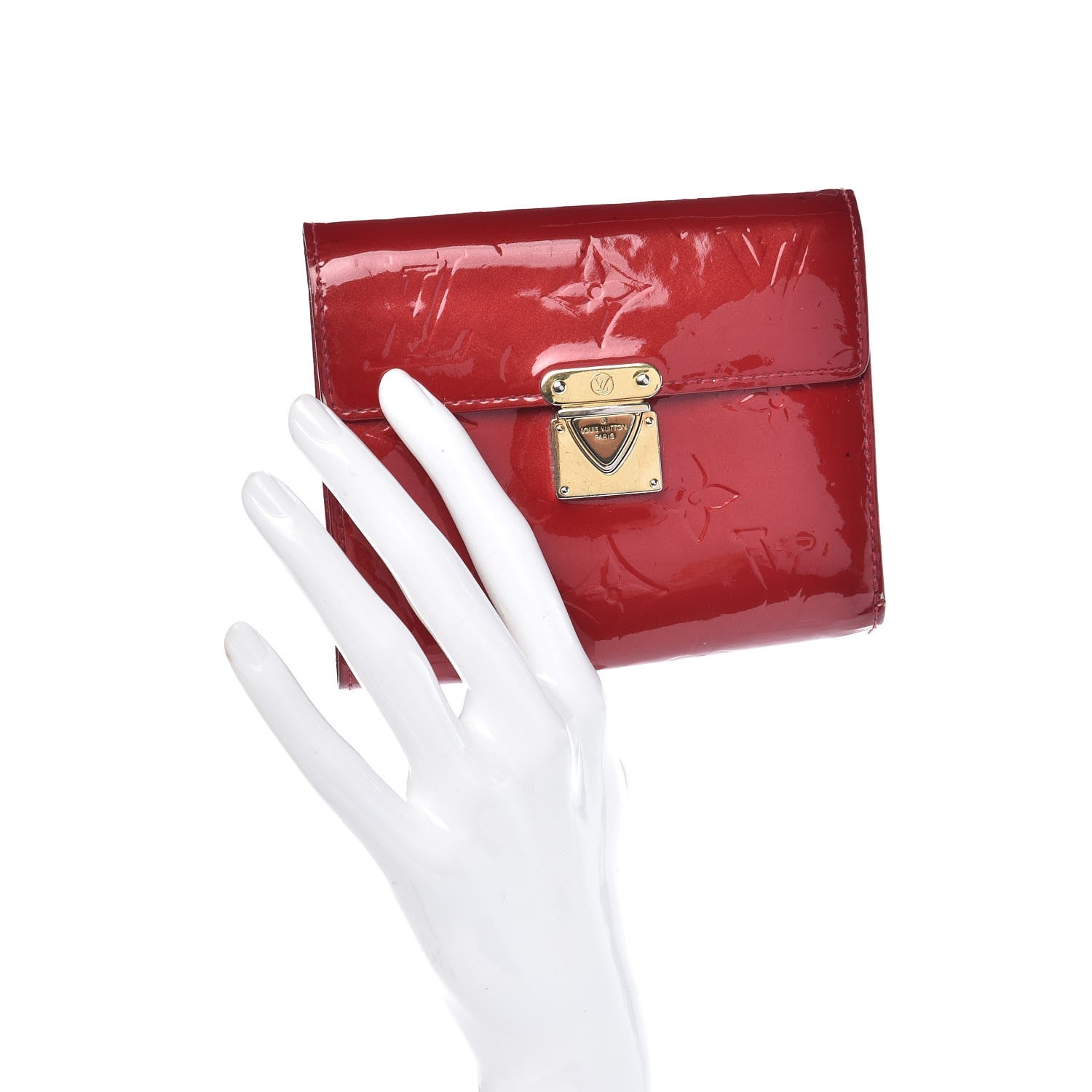Louis Vuitton Vernis Koala Wallet Pomme D'Amour 2 of 13