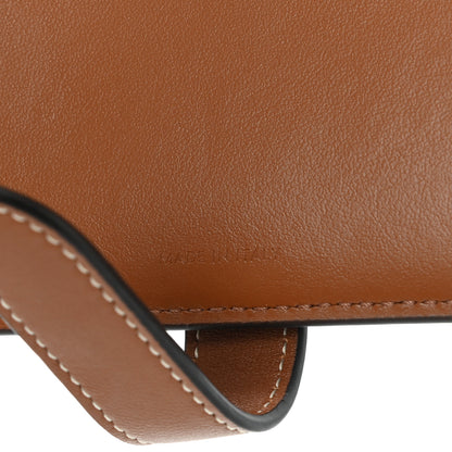 Celine Canvas Triomphe Medium Strap Wallet Tan 7 of 9