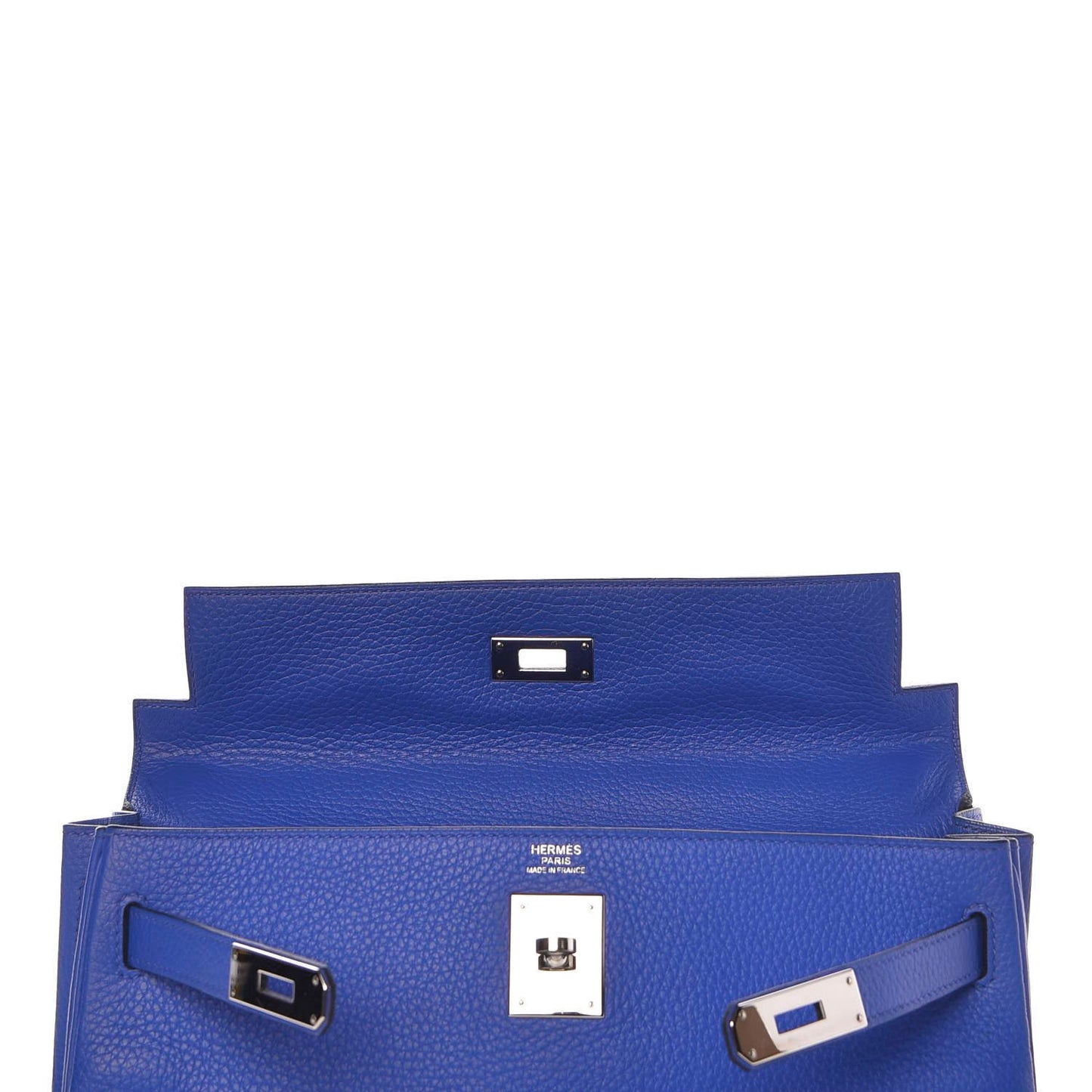 Taurillon Clemence Kelly Retourne 32 Bleu Electrique
