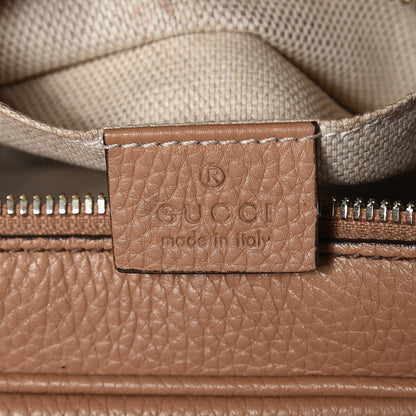 Gucci Pebbled Calfskin Small Soho Disco Bag Camelia 6 of 9