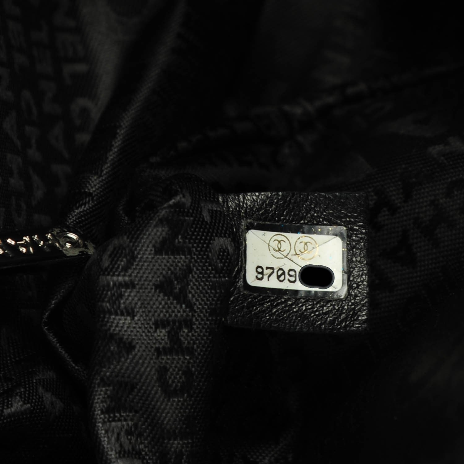 Chanel Lambskin Diamond Stitched CC East West Flap Black 7 of 8