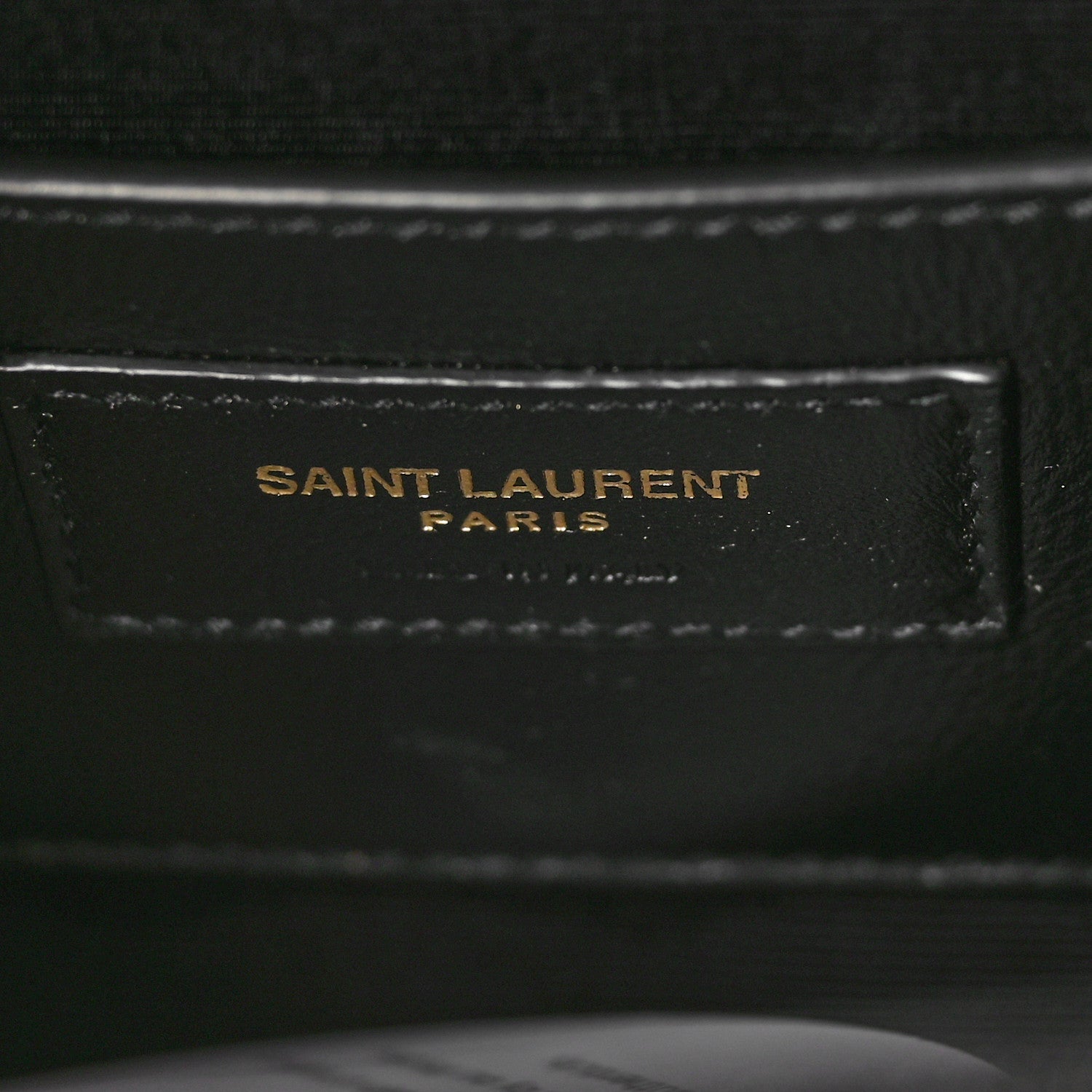 Saint Laurent Grain De Poudre Textured Mixed Matelasse Triquilt Small Monogram Satchel Black 7 of 10