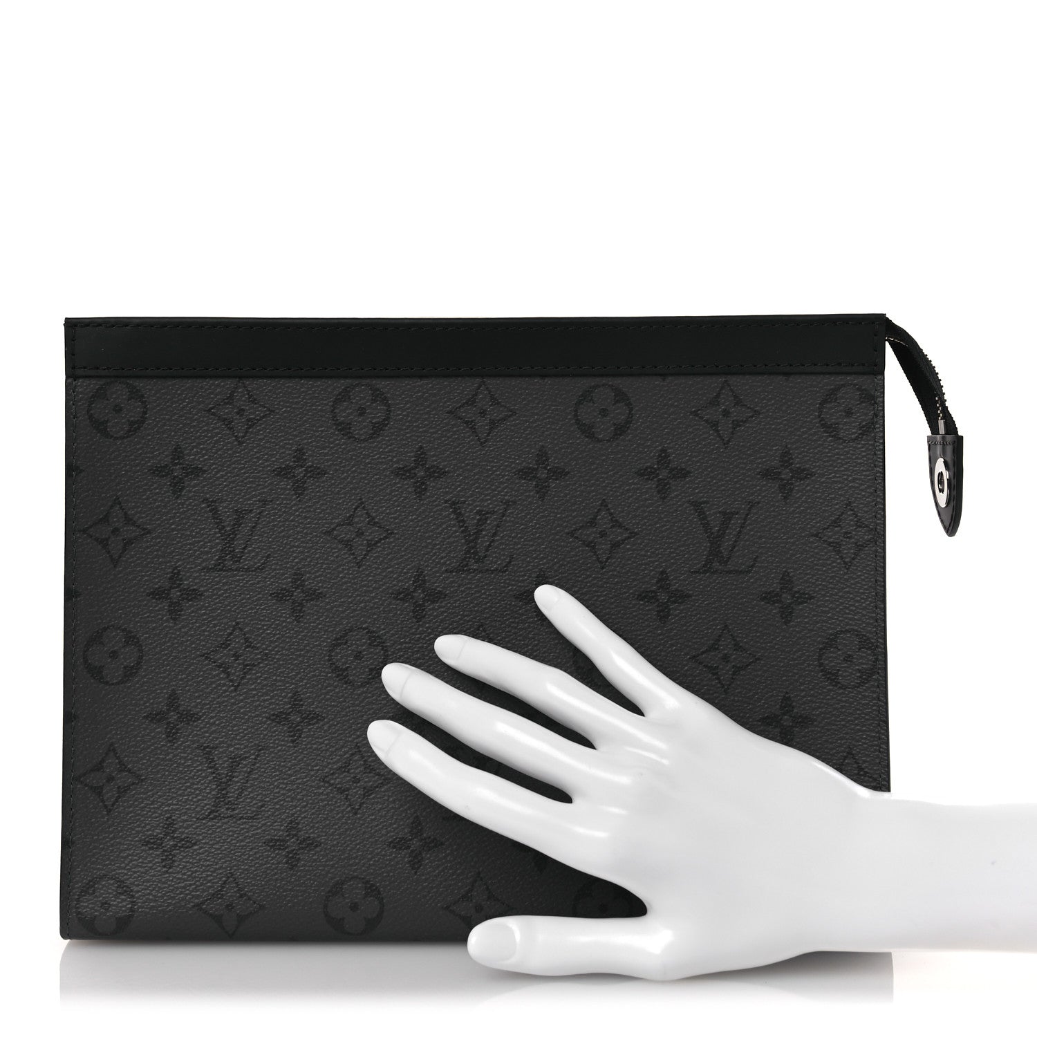Louis Vuitton Monogram Eclipse Reverse Pochette Voyage MM 2 of 10