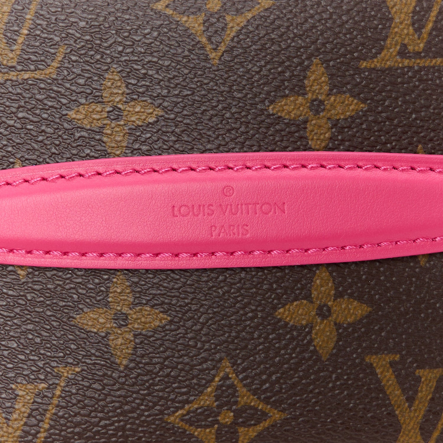Louis Vuitton Monogram Macassar Nice Mini Pondichery Pink 7 of 11