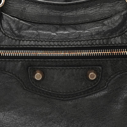 Balenciaga Agneau Giant 12 Rose Gold Hardware Town Black 8 of 13