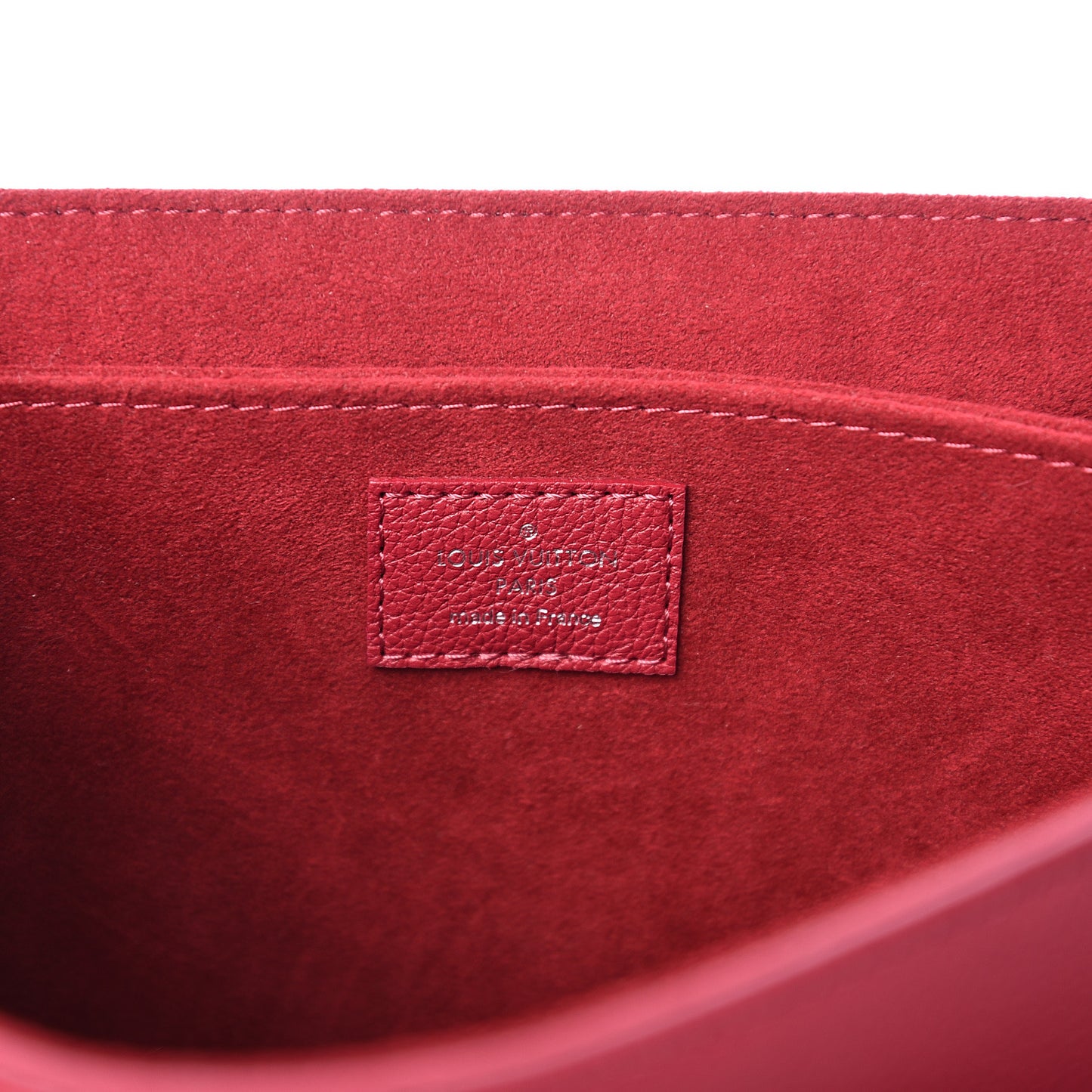 Soft Calfskin My Lockme Top Handle Rose Boudoir Lie de Vin Creme