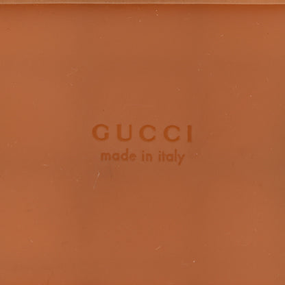 Gucci Monogram Maxi GG Angelina Platform 55mm Slide Sandals 40 Camel Ebony 7 of 10
