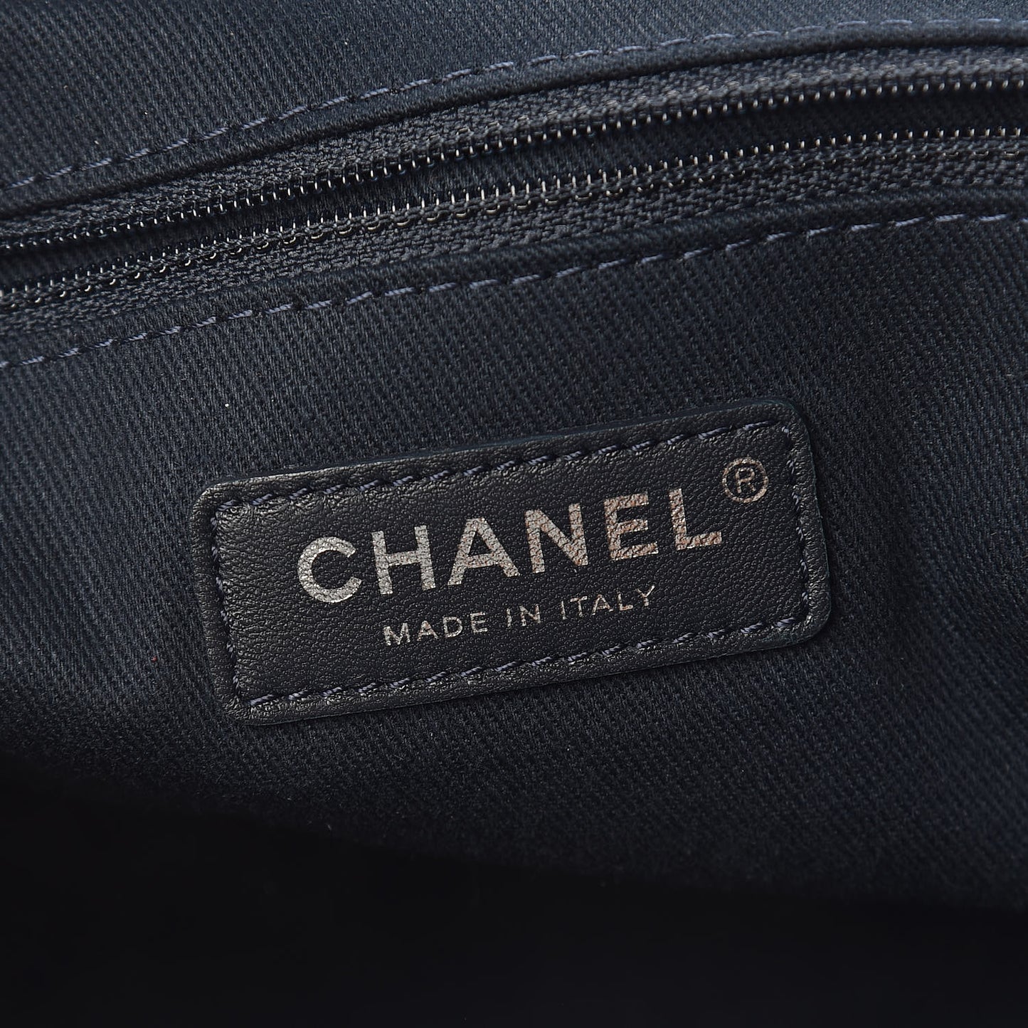 Canvas Large Deauville Backpack Denim Blue