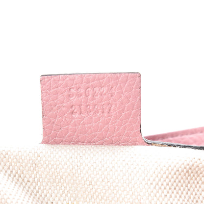 Gucci Pebbled Calfskin Medium Soho Flap Crossbody Pink 9 of 10