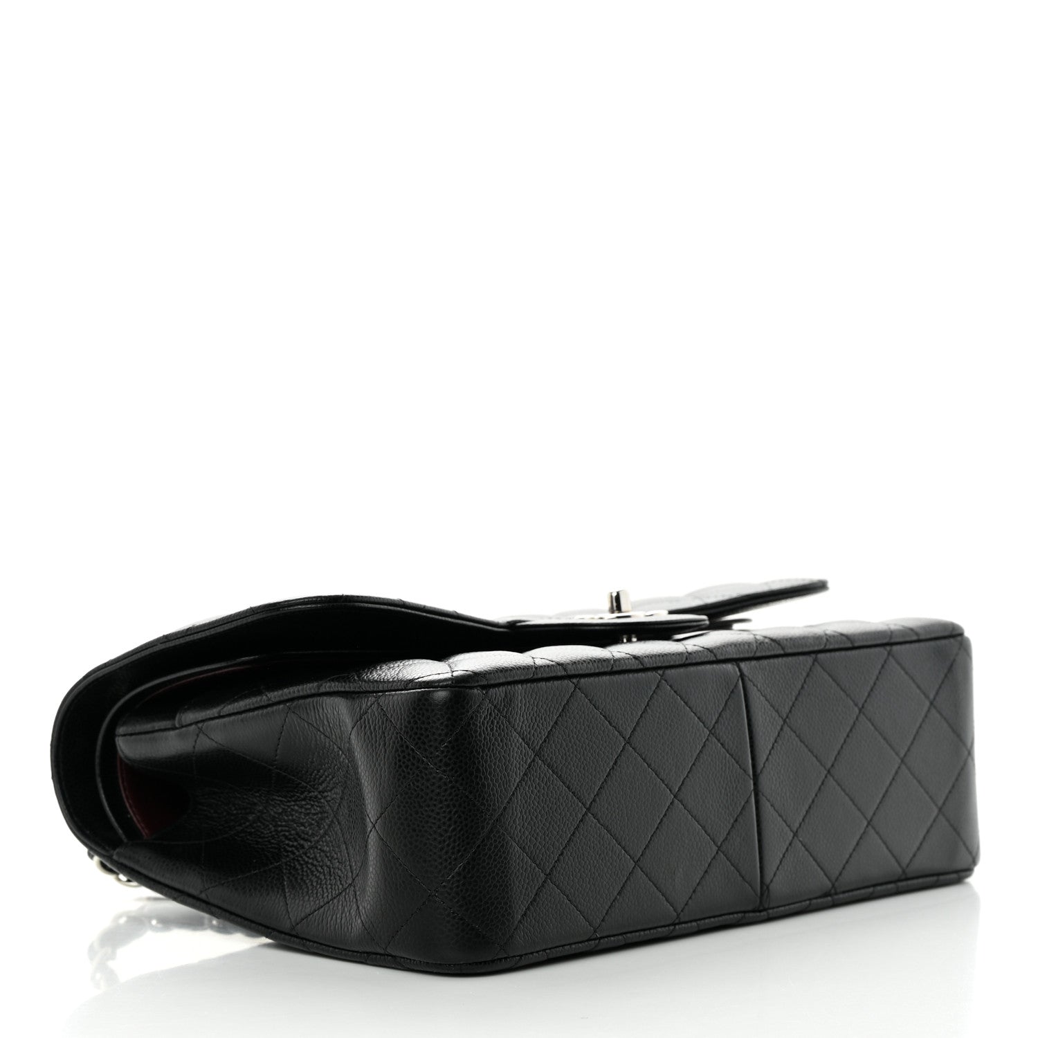 Chanel Caviar Quilted Jumbo Double Flap Black 4 of 16