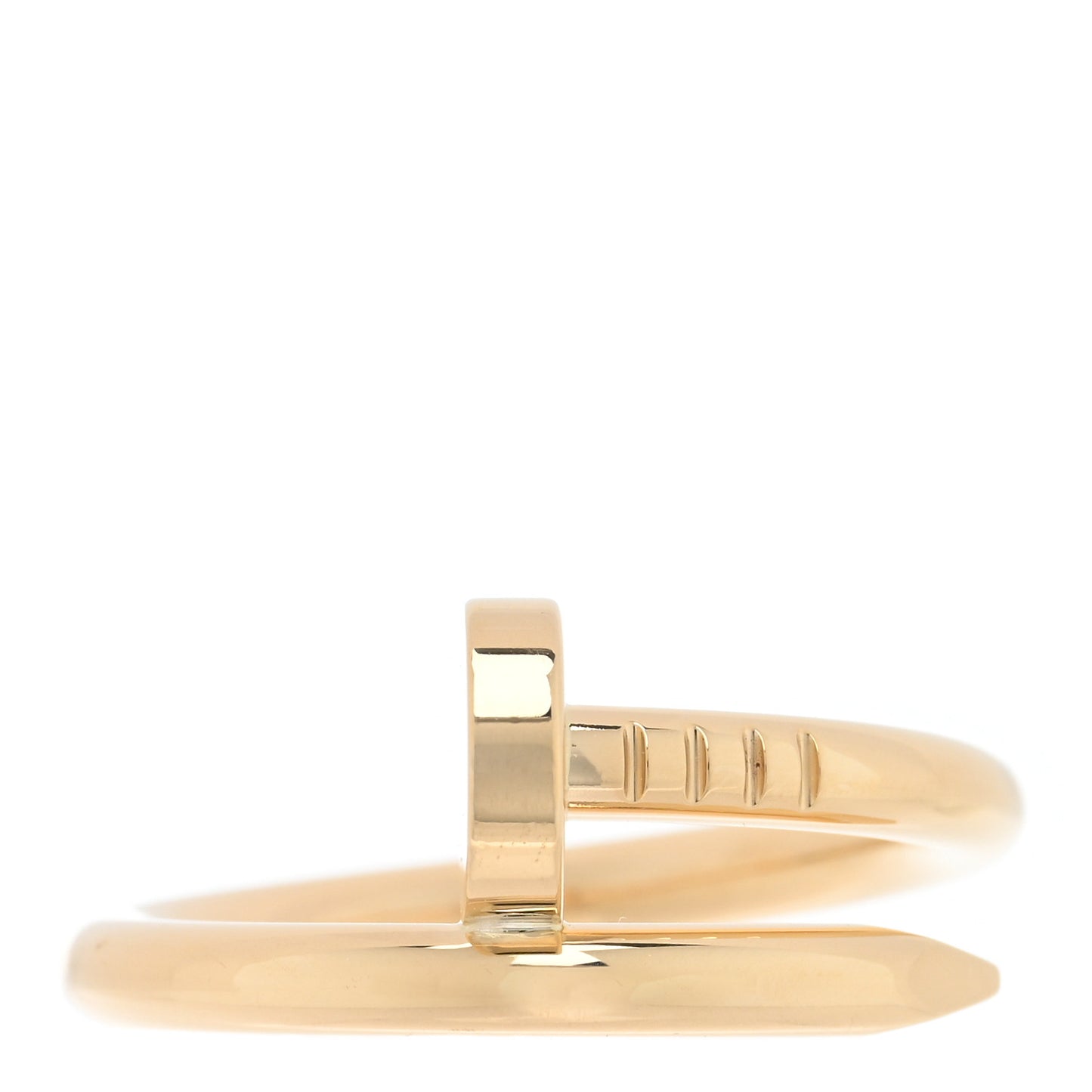 18K Yellow Gold Juste Un Clou Ring 54 6.75