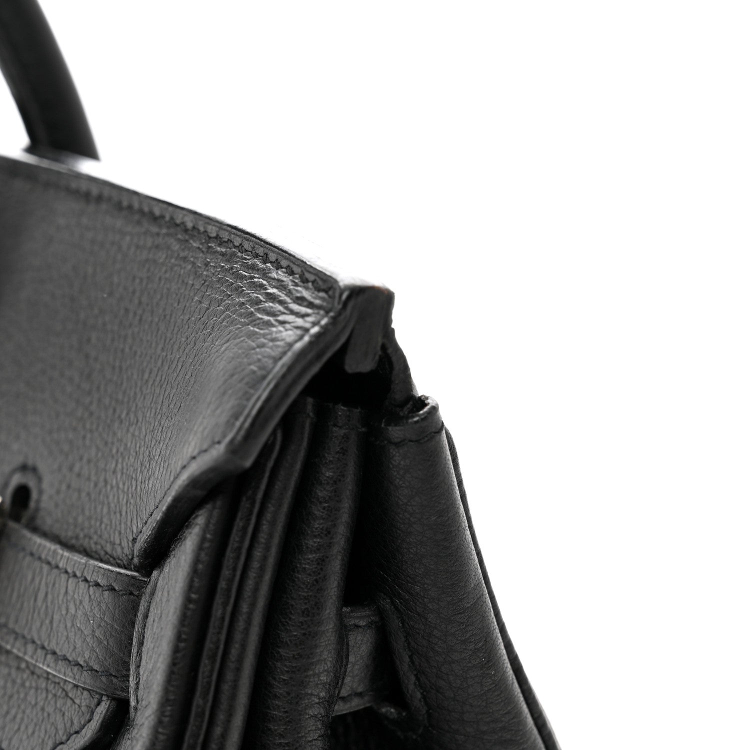 Hermes Taurillon Clemence Birkin 35 Black 11 of 13