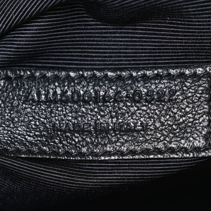 Saint Laurent Grain De Poudre Mixed Matelasse Large Triquilt Monogram Satchel Dark Beige 7 of 10