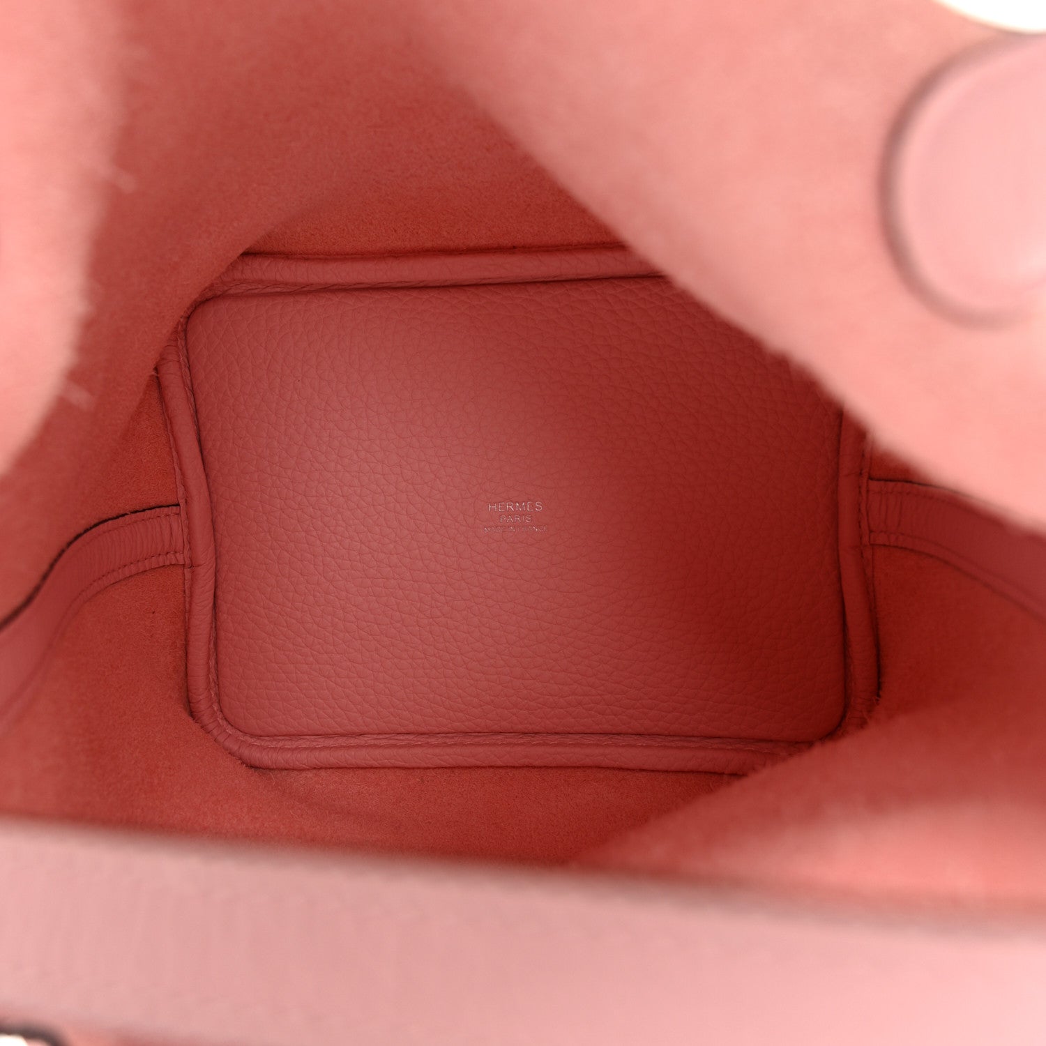 Hermes Taurillon Clemence Picotin Lock 18 PM Rose Sakura 5 of 10