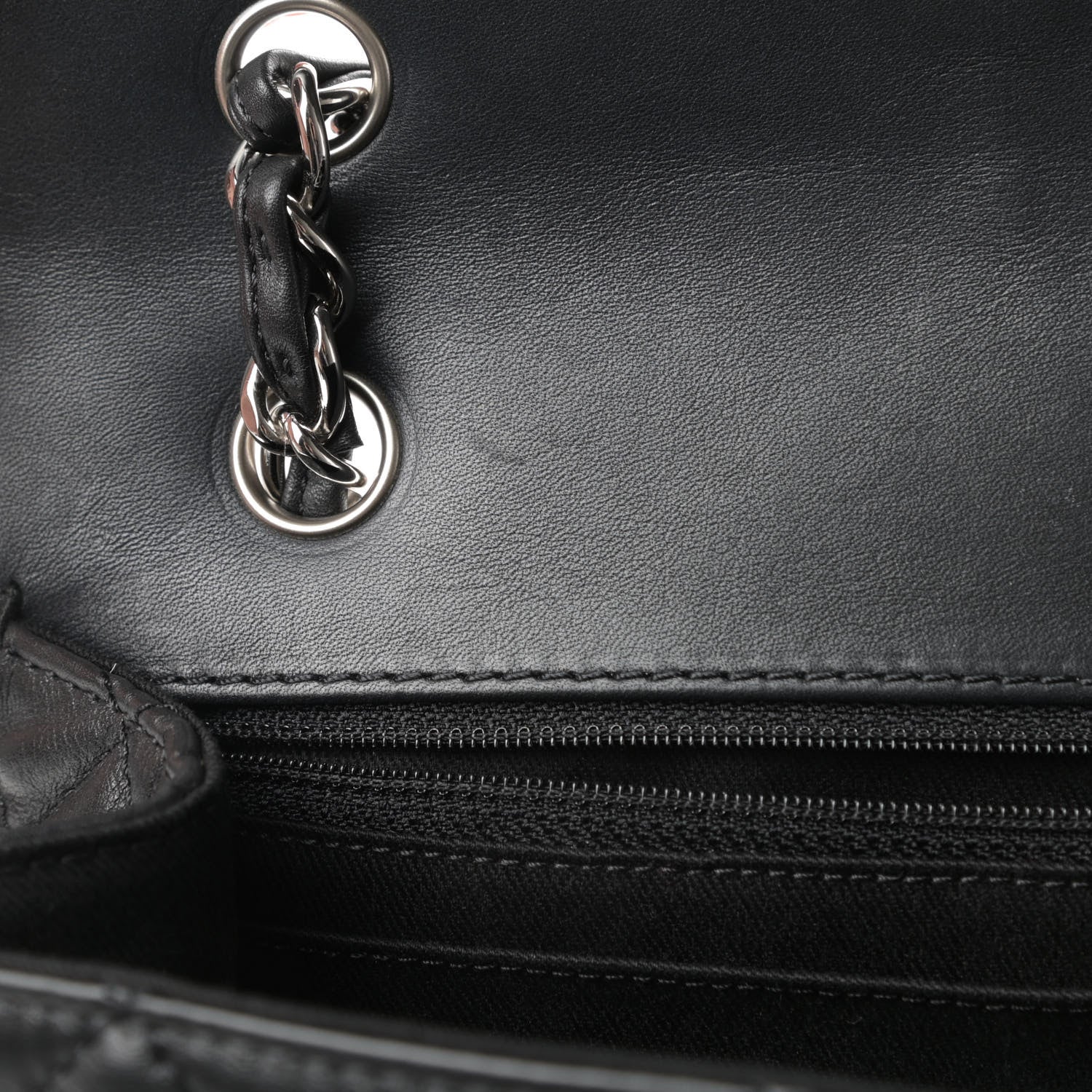Chanel Calfskin Quilted In The Business Flap Bag Black 11 of 13