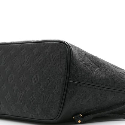 Louis Vuitton Empreinte Monogram Giant Neverfull MM Black 10 of 10