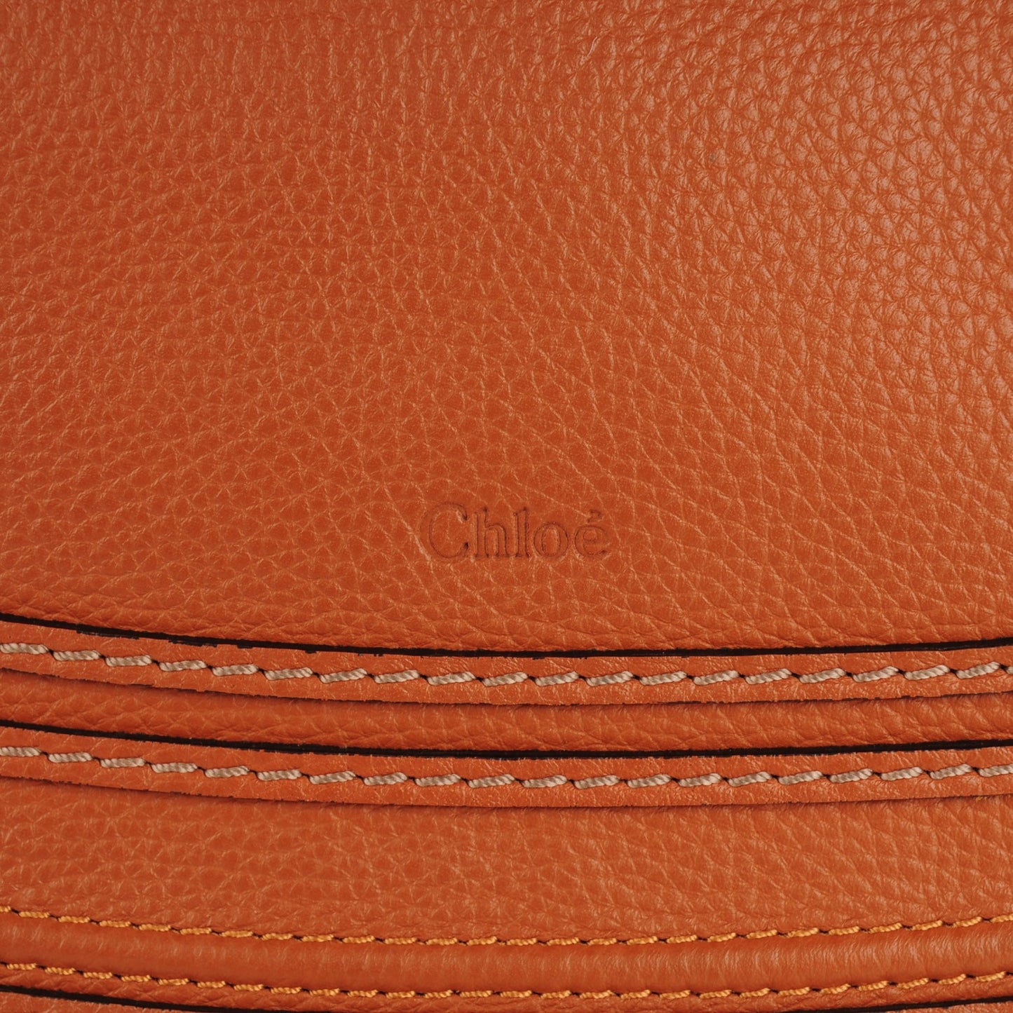 Calfskin Medium Marcie Satchel Tan