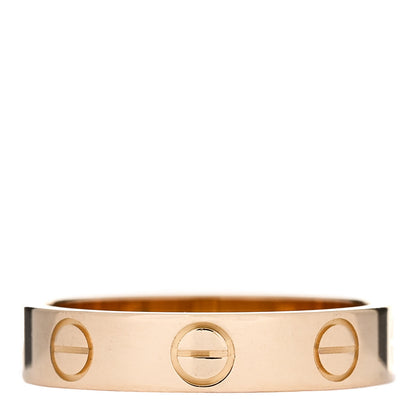 Cartier 18K Yellow Gold 3.5mm LOVE Wedding Band Ring 47 4 1 of 4