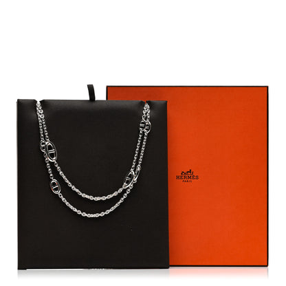 Hermes Sterling Silver Farandole Necklace 120 5 of 5