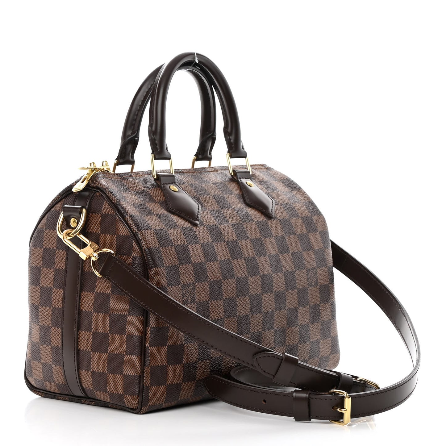 Damier Ebene Speedy Bandouliere 25