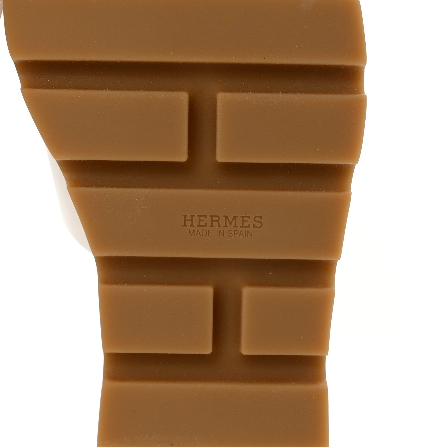 Hermes Calfskin Cork Eze 30 Sandals 41 White 8 of 10