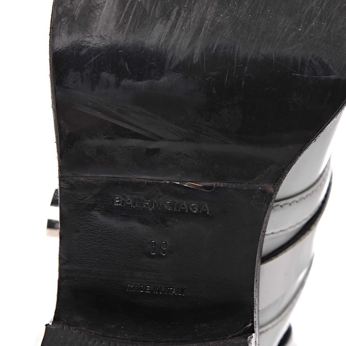 Brushed Calfskin Ceinture Ankle Boots 39 White
