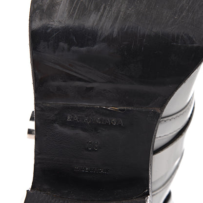 Balenciaga Brushed Calfskin Ceinture Ankle Boots 39 White 18 of 21