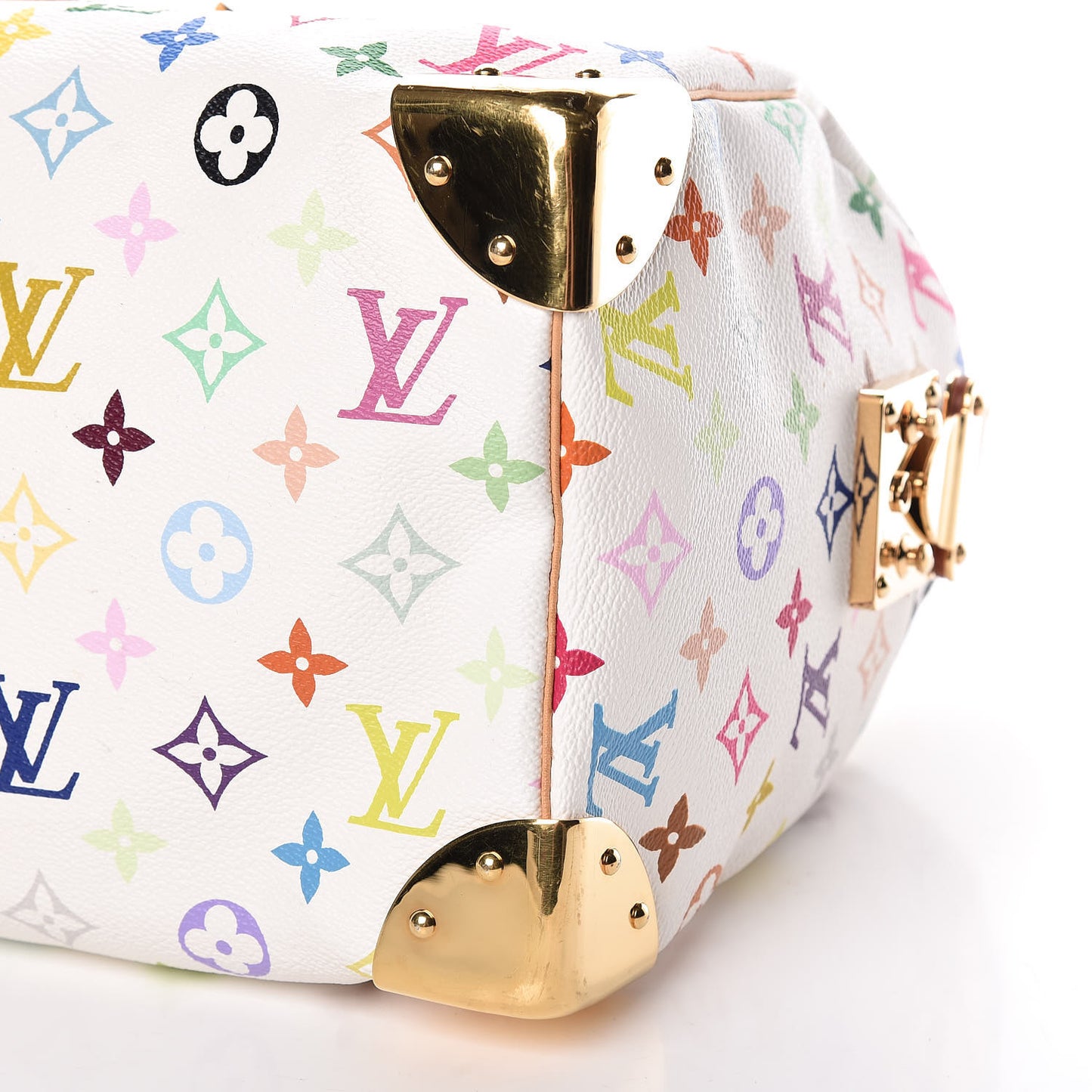 Monogram Multicolor Speedy 30 White