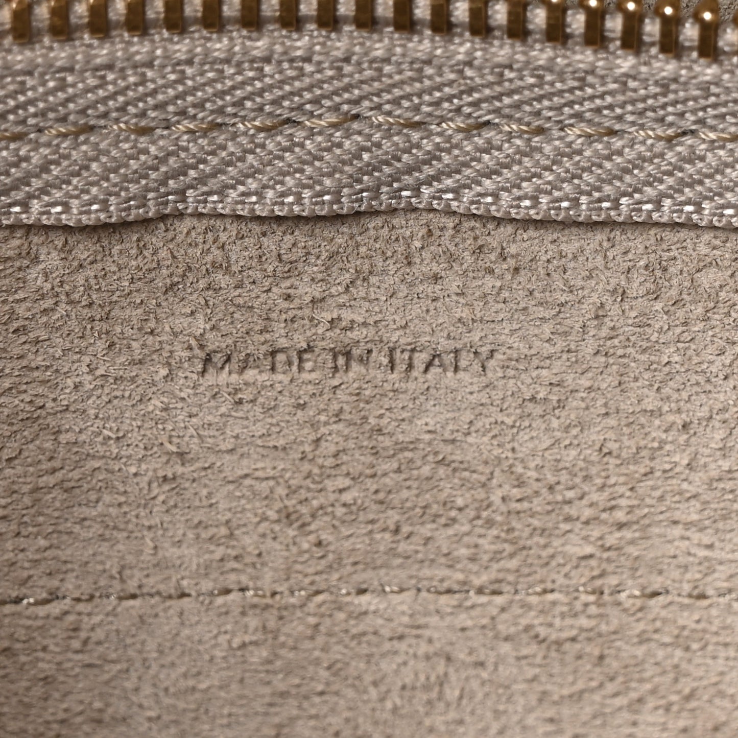 Grained Calfskin Nano Belt Bag Light Taupe