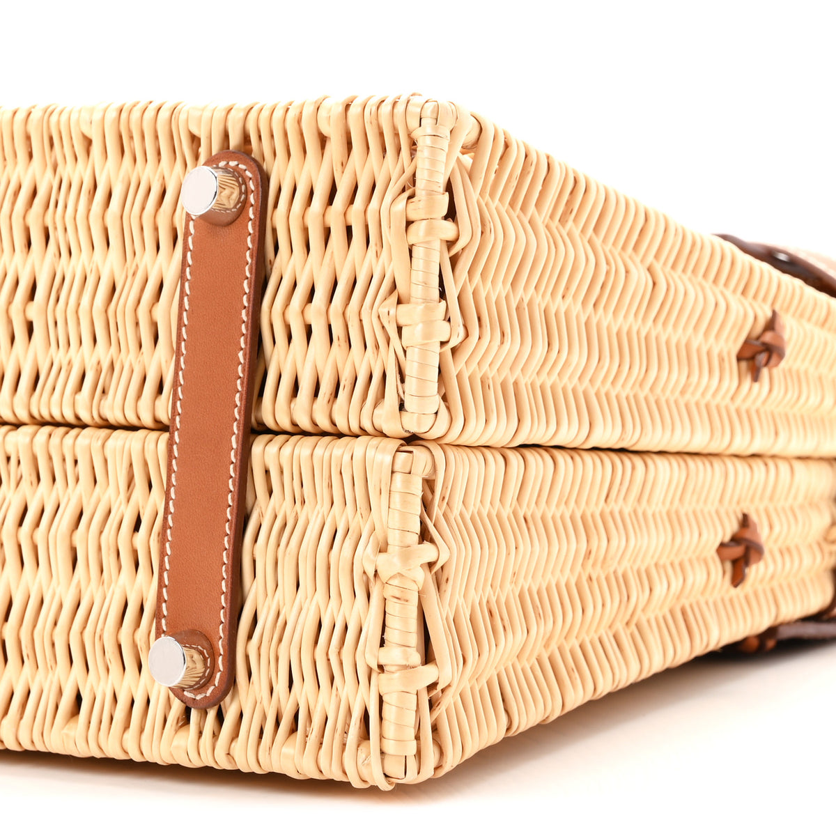 Wicker Barenia Picnic Kelly 35 Naturel Fauve