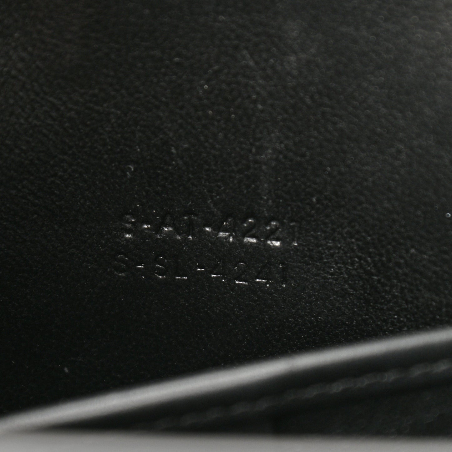 Smooth Calfskin Nano Luggage Black