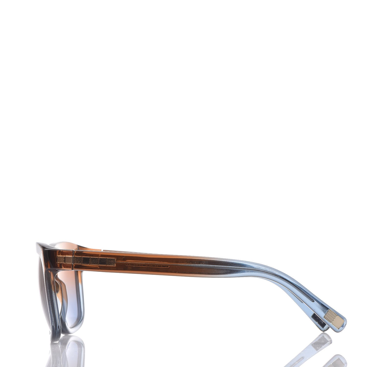 Louis Vuitton Exaltation Gradient Sunglasses Z0717W Brown Blue 3 of 7