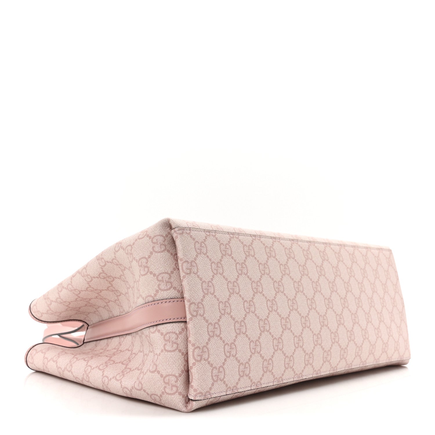 Gucci GG Supreme Monogram Emblem Large Tote Bag Light Pink 4 of 10