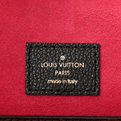 Louis Vuitton Calfskin Monogram Teddy Neverfull MM Black 7 of 11