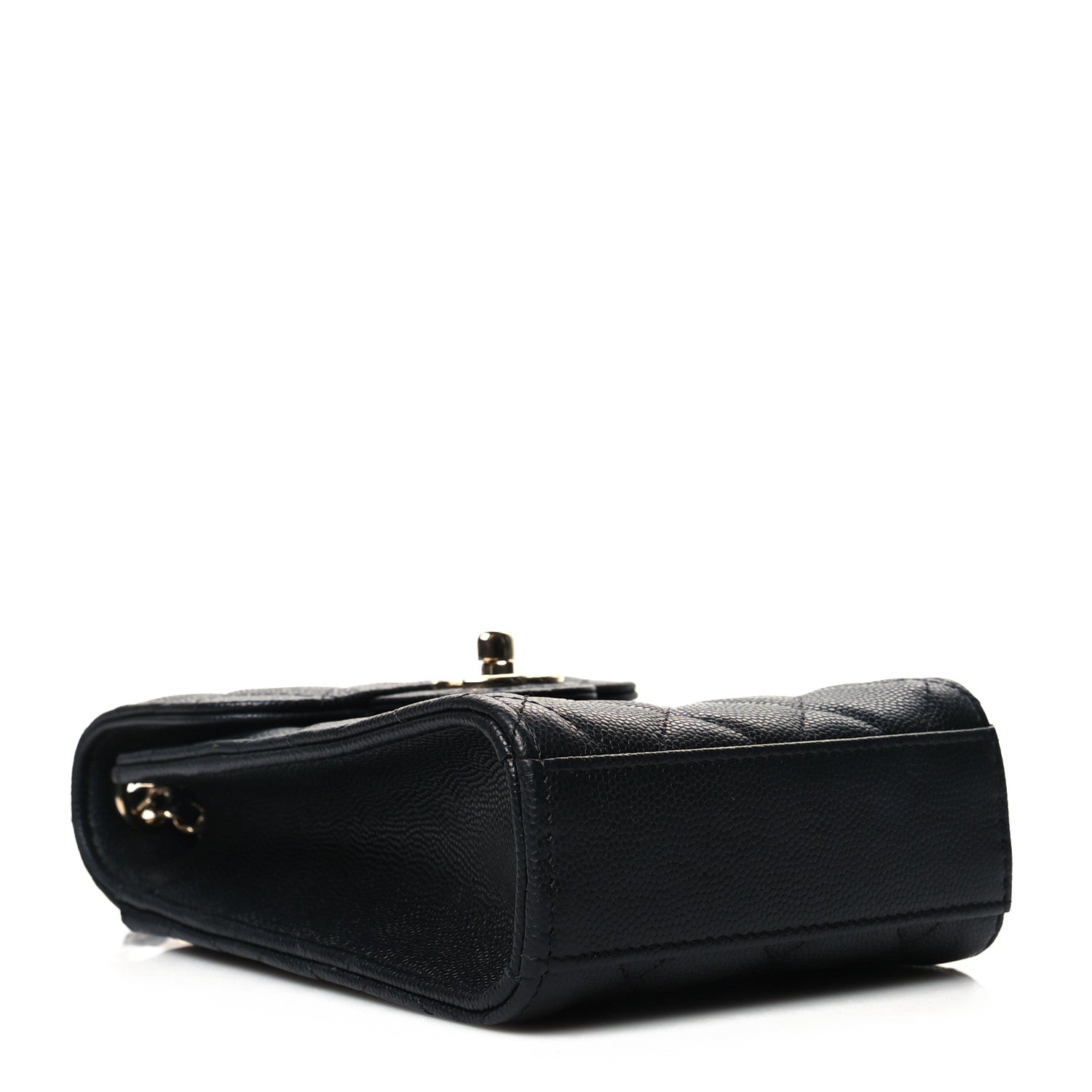 Chanel Caviar Quilted Classic Phone Holder Black 4 of 11