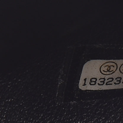 Chanel Lambskin Quilted Timeless Clutch Black 9 of 9