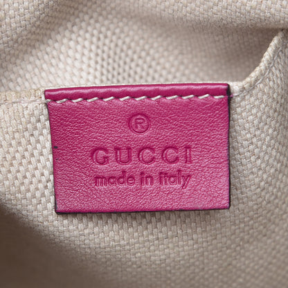 Gucci Soft Patent Small Soho Disco Bag Bright Bougainvillea 6 of 17