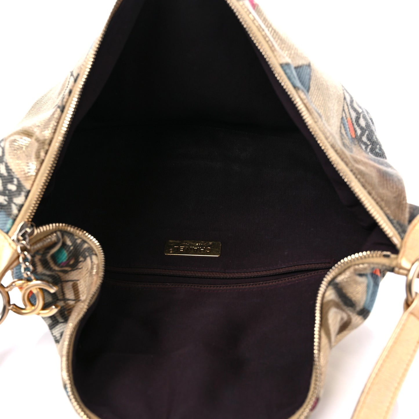 Graffiti Printed Canvas Street Spirit Waist Belt Bag Multicolor