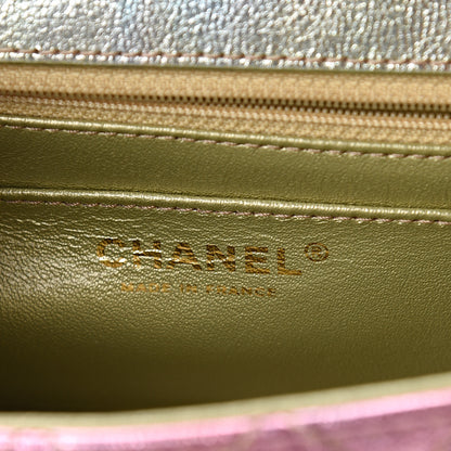 Chanel Metallic Goatskin Quilted Mini 2.55 Reissue Flap Multicolor 5 of 8