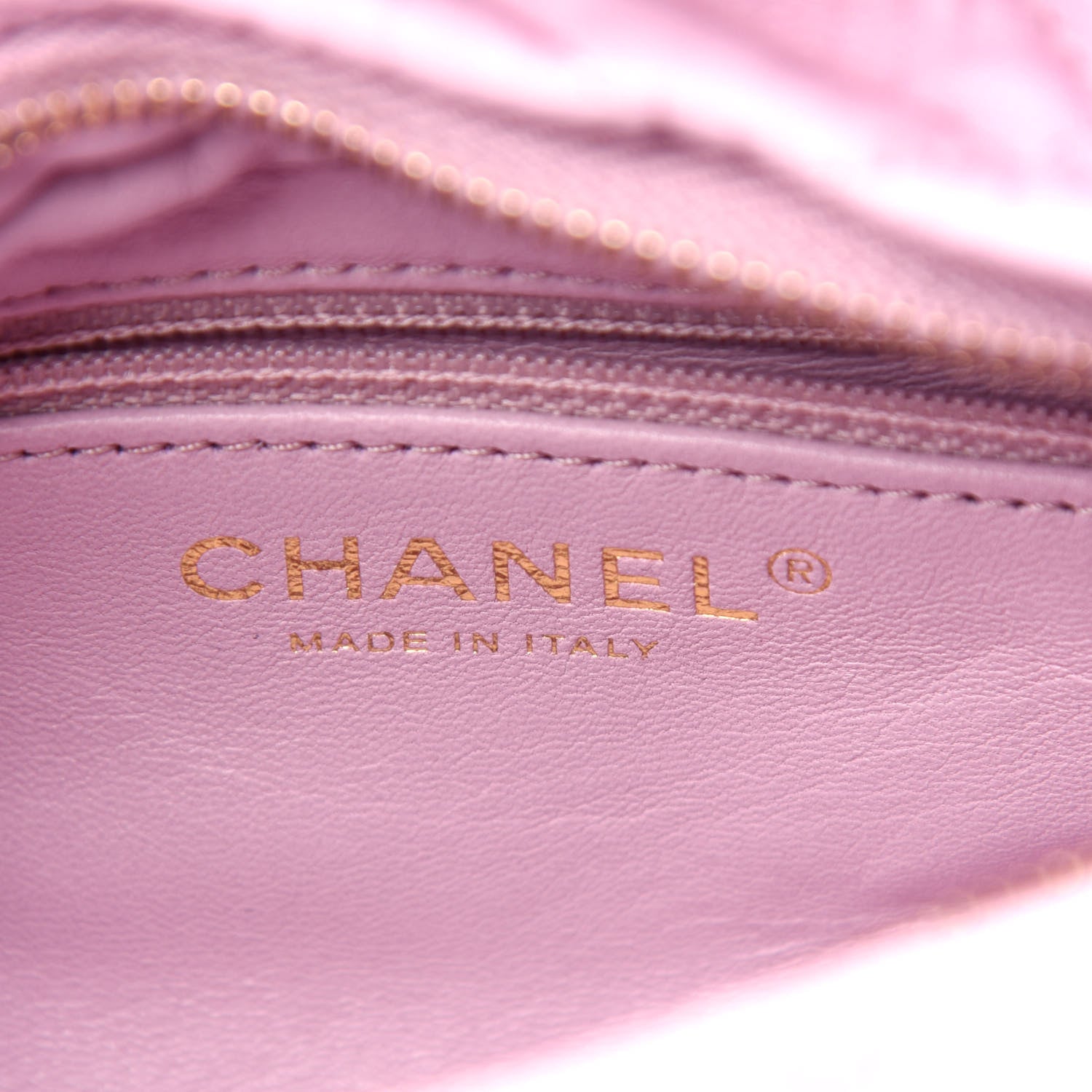 Chanel Crumpled Lambskin Quilted Small CC Links Shoulder Bag Pink 6 of 11