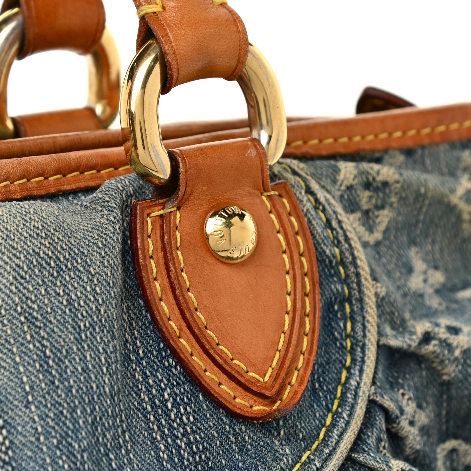 Louis Vuitton Denim Neo Cabby GM Blue 18 of 30