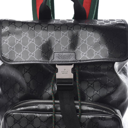 Gucci Imprime Monogram Web 500 Backpack Black 11 of 11