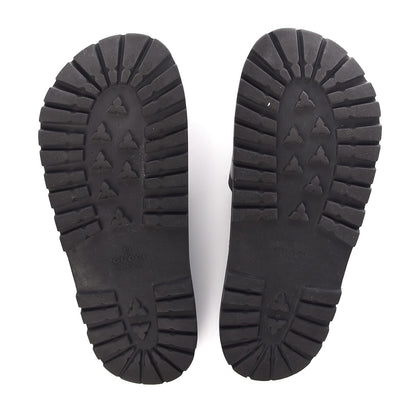 Gucci Rubber Web Mens Lug Sole Slide Sandals 5 Black Green Red 7 of 16