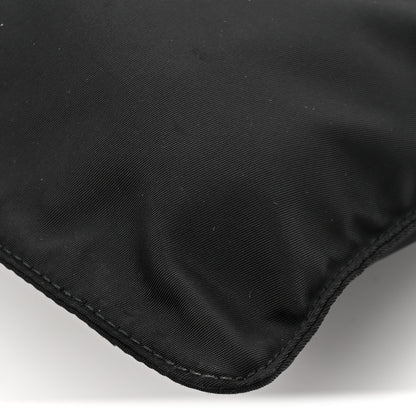 Prada Nylon Vela Flat Messenger Bag Black 11 of 11