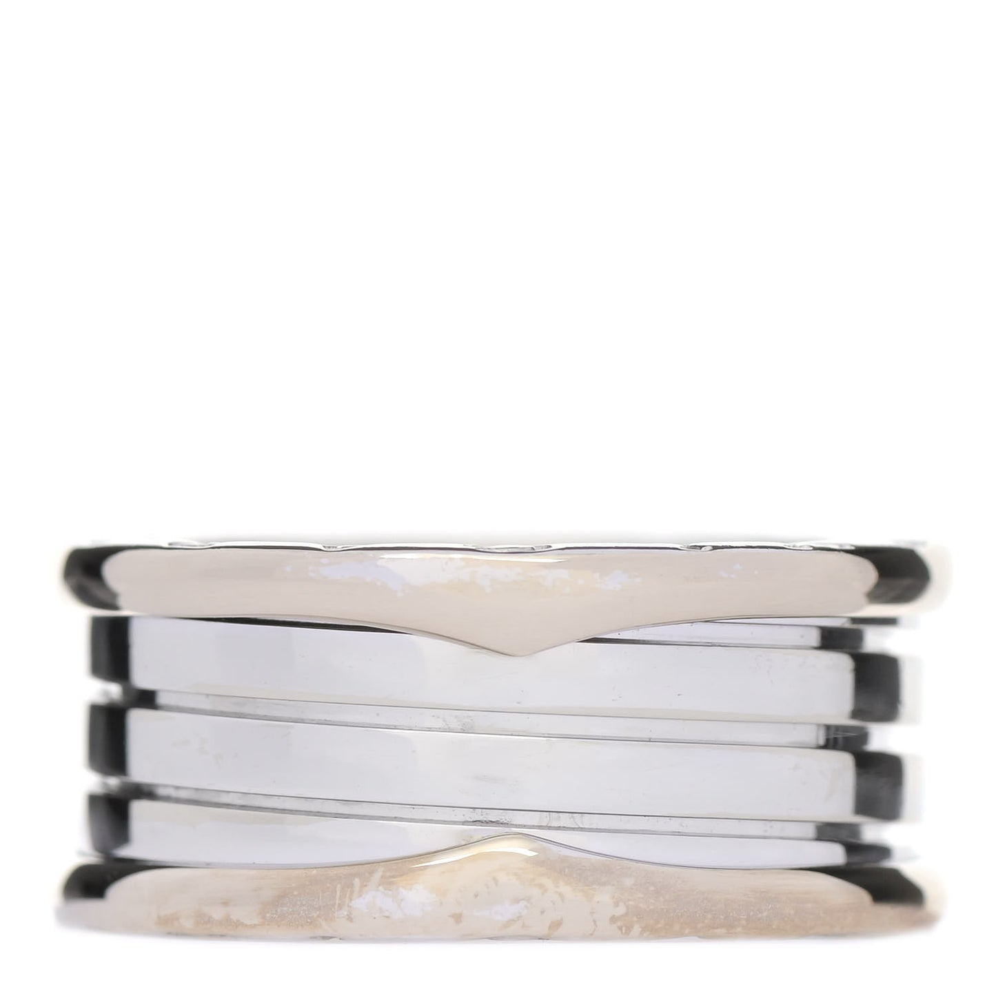 18K White Gold B.Zero1 Four-Band Ring 61 9.5