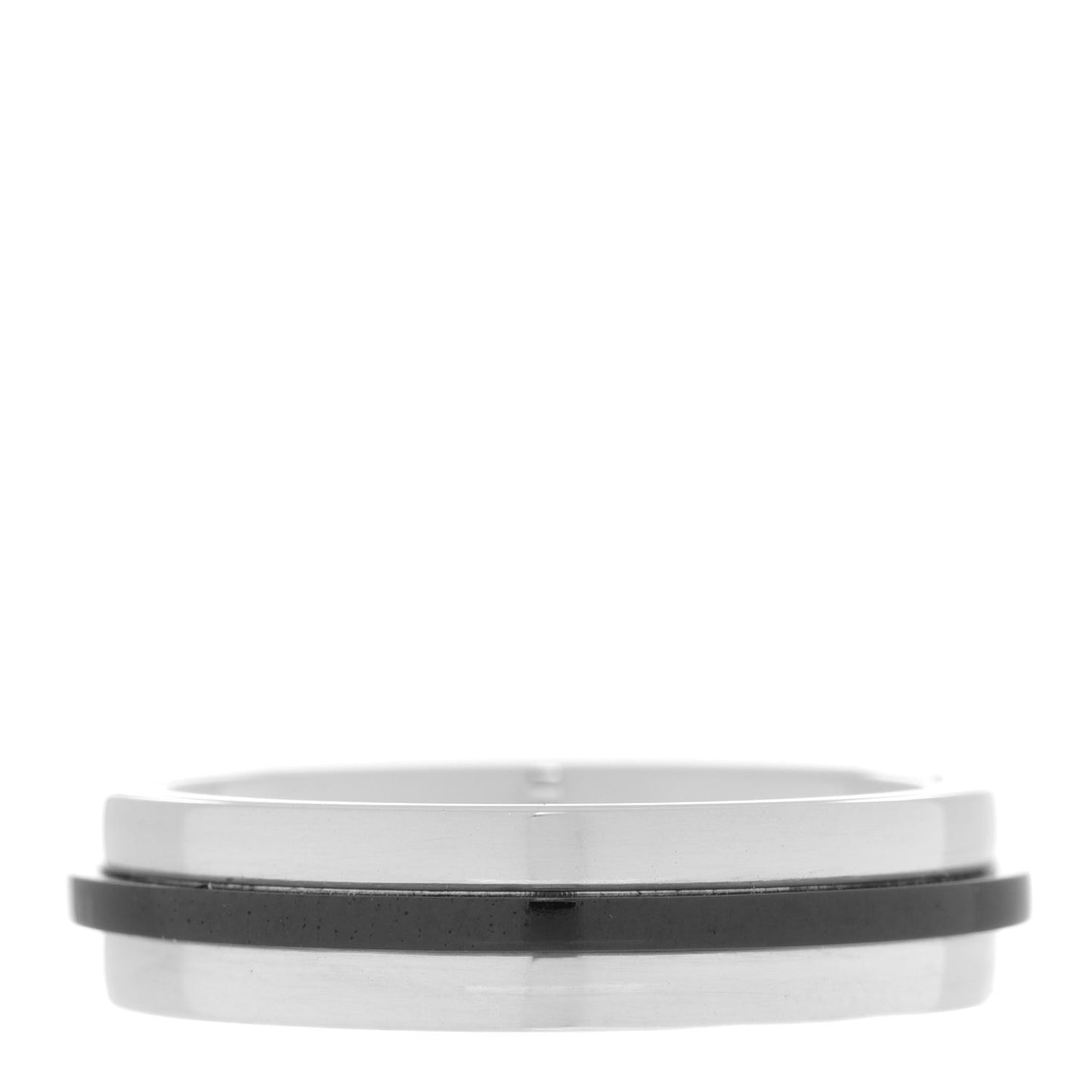 Sterling Silver Titanium T Two Ring 60 9