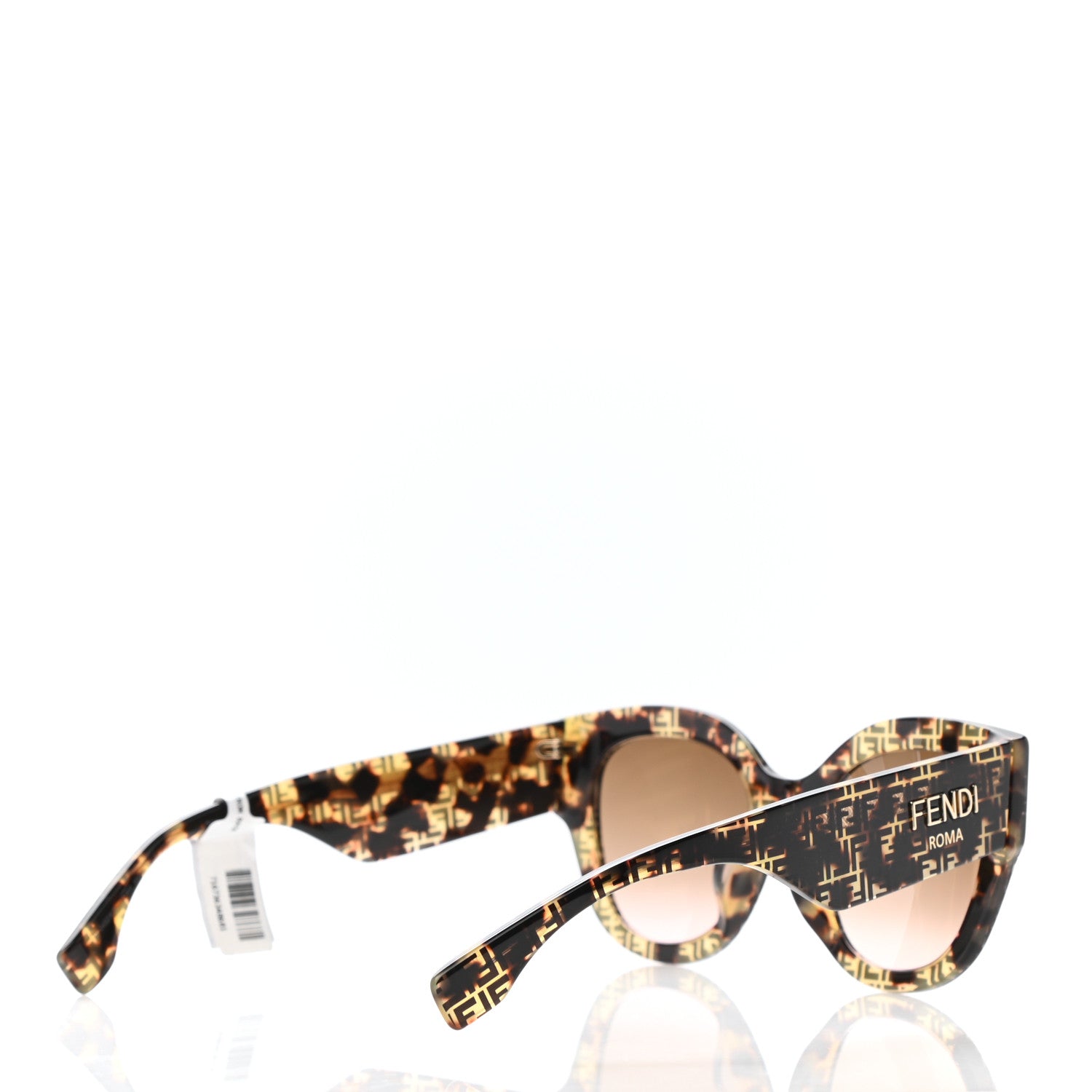 Fendi Acetate FF Sunglasses FF 0452/F/S Tortoise 4 of 4