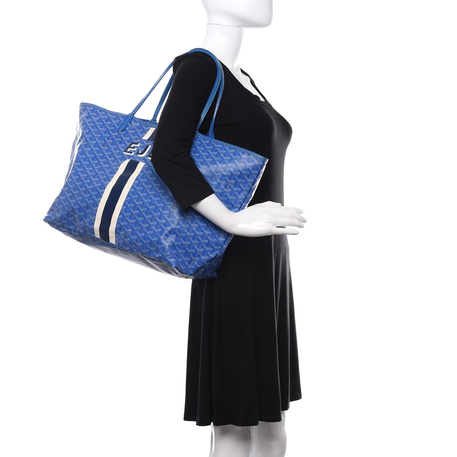 Goyard Goyardine Saint Louis GM Sky Blue 2 of 17