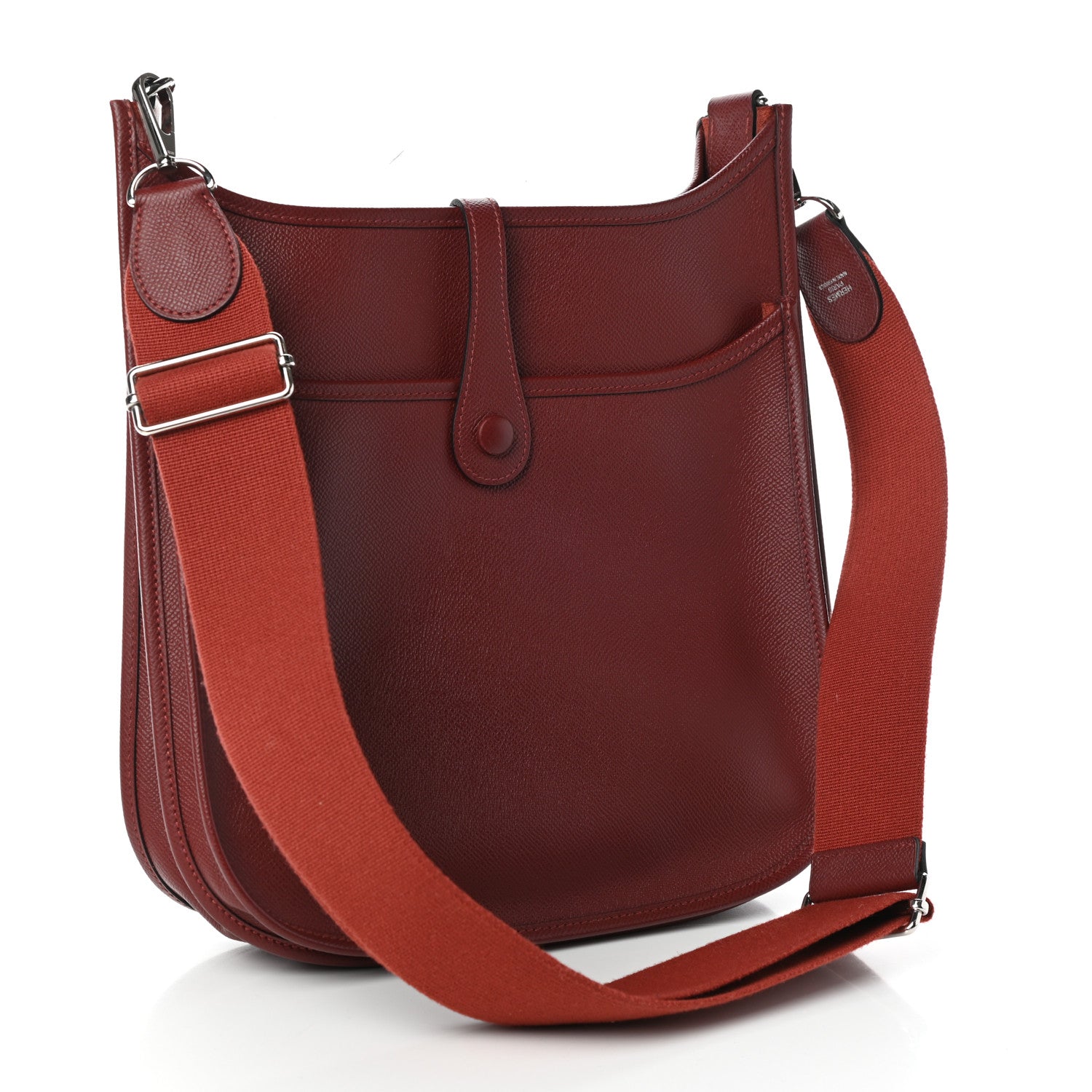 Hermes Epsom Evelyne III PM Rouge H 3 of 10