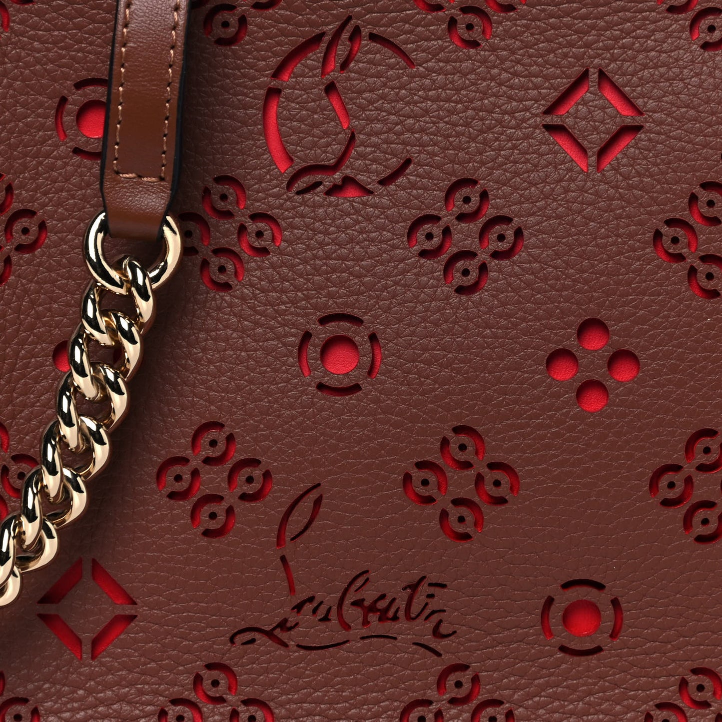Calfskin Small Radioloubi Biscotto Loubi